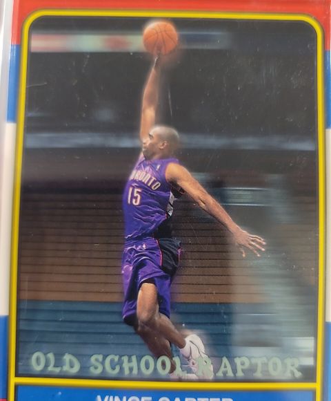 2000-01 Fleer Vince Carter Old School Raptor — front