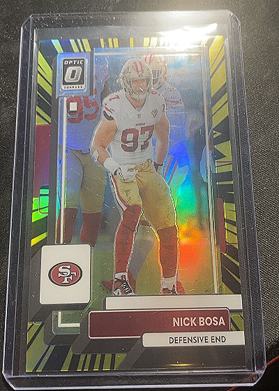 2022 Panini Donruss Optic #175 Nick Bosa — front