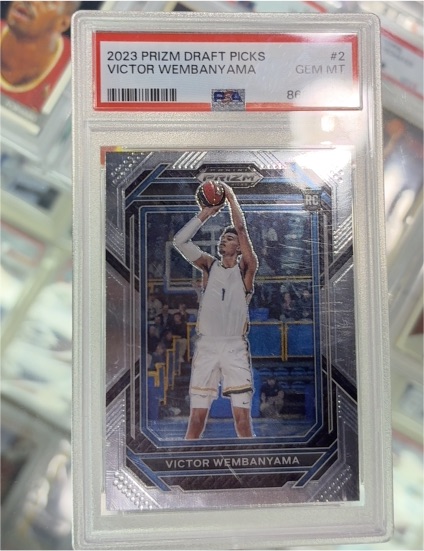 2023 Panini Prizm Draft Picks #2 Victor Wembanyama — front