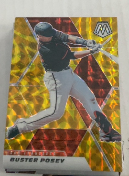 2021 Panini Mosaic #21 Buster Posey — front