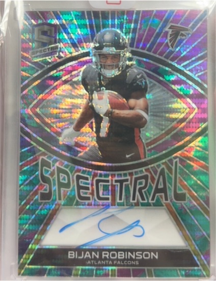 2023 Panini Spectra #SS-BR Bijan Robinson — front