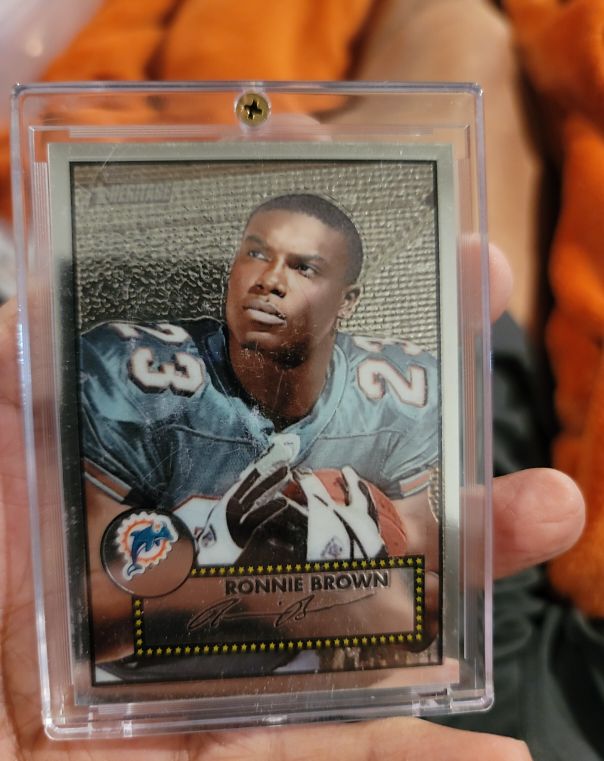 2006 Topps Heritage Chrome #THC36 Ronnie Brown — front
