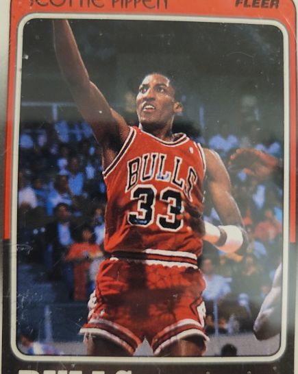 1988 Fleer #20 Scottie Pippen — front