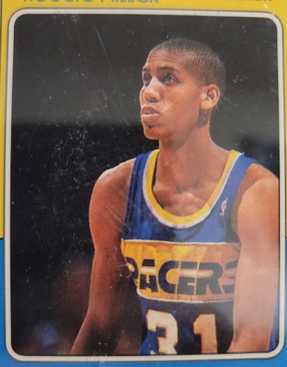 1988 Fleer #57 Reggie Miller — front