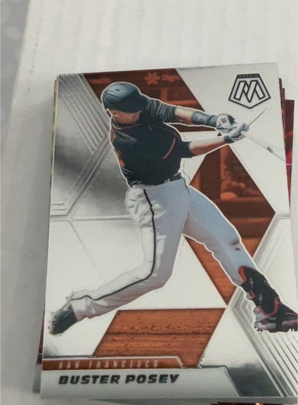 2021 Panini Mosaic #21 Buster Posey — front