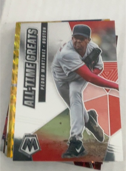 2021 Panini Mosaic All-Time Greats #ATG2 Pedro Martinez — front