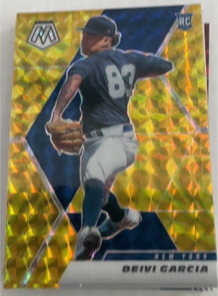 2021 Panini Mosaic #215 Deivi Garcia — front