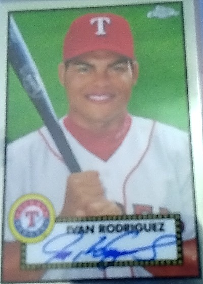 2021 Topps Chrome Platinum Anniversary #512 Ivan Rodriguez — front