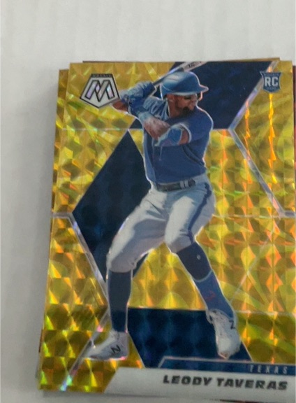 2021 Panini Mosaic #219 Leody Taveras — front