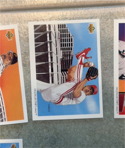 1992 Upper Deck #1 Tom Browning — front
