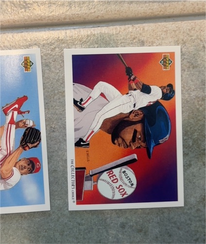 1992 Upper Deck #94 Ellis Burks — front