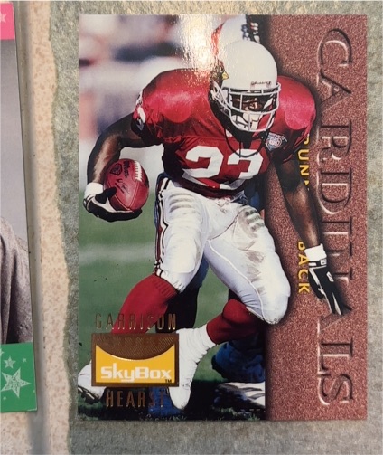 1995 SkyBox Premium #1 Garrison Hearst — front