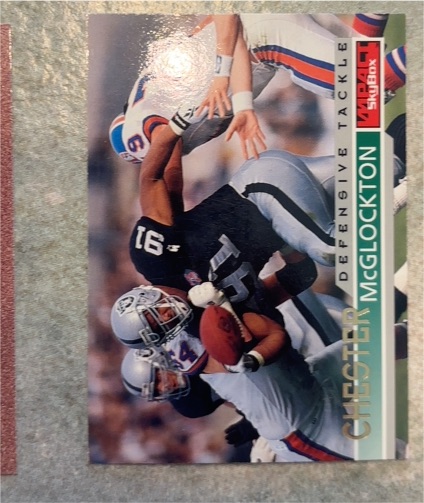 1995 SkyBox Impact #78 Chester McGlockton — front