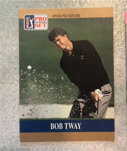 1990 Pro Set PGA Tour Prototype Bob Tway — front