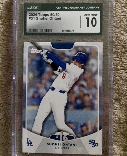 2024 Topps 50/50 #31 Shohei Ohtani — front