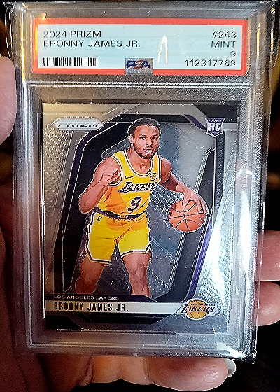 2024 Panini Prizm #243 Bronny James Jr. — front