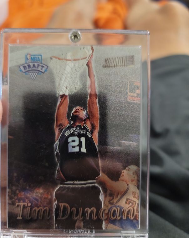 1997-98 Stadium Club #201 Tim Duncan — front