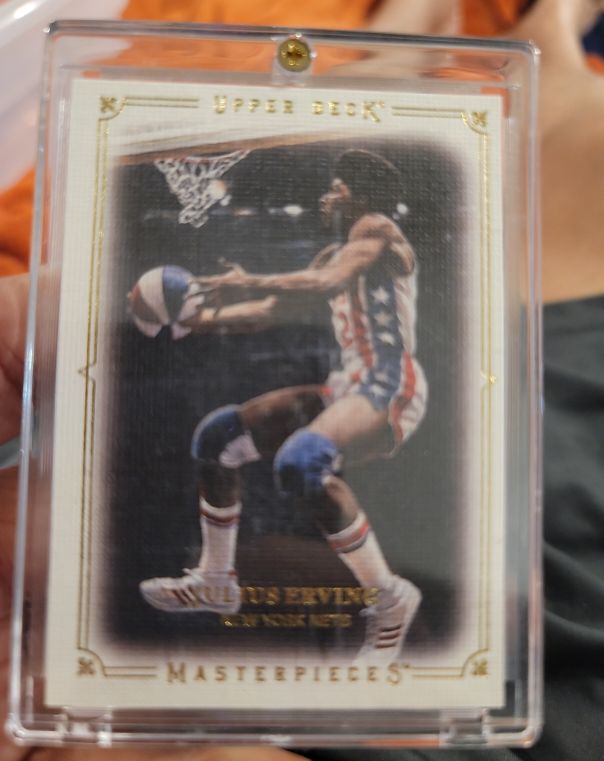 2009 Upper Deck Masterpieces #MA-JE Julius Erving — front