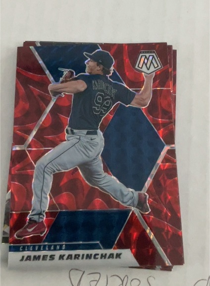 2021 Panini Mosaic #115 James Karinchak — front