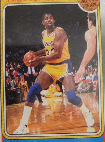 1988-89 Fleer #123 Magic Johnson — front