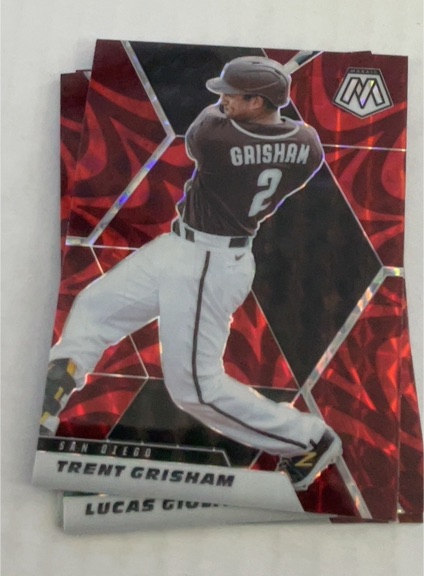 2021 Panini Mosaic #91 Trent Grisham — front
