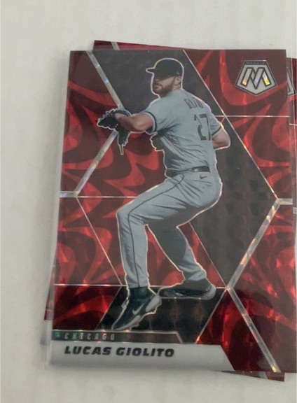 2021 Panini Mosaic #11 Lucas Giolito — front