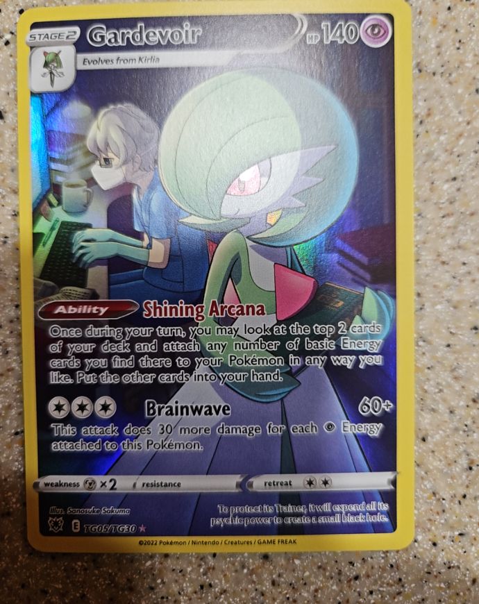2022 Pokémon Astral Radiance #TG05/TG30 Gardevoir — front