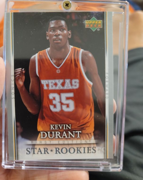 2007-08 Upper Deck First Edition Star Rookies #202 Kevin Durant — front