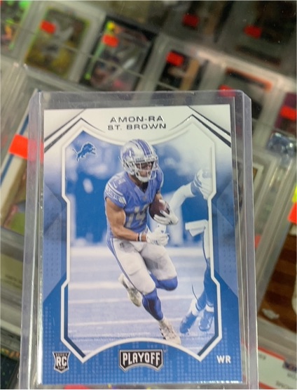 2021 Panini Playoff Kickoff #231 Amon-Ra St. Brown — front