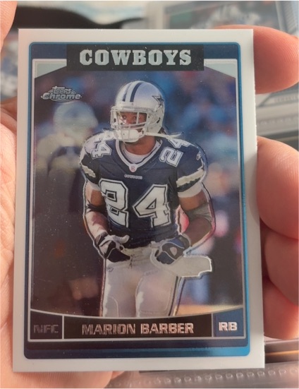 2006 Topps Chrome #53 Marion Barber — front