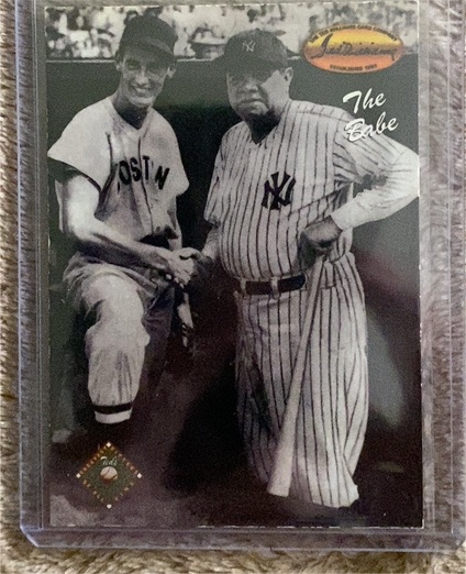 1993 Ted Williams Card Company #121 Babe Ruth — front