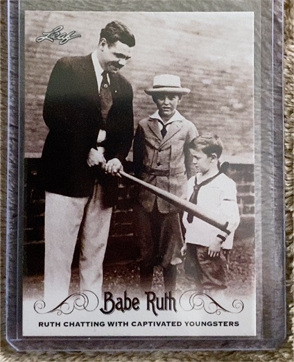 2016 Leaf Babe Ruth Collection #15 Babe Ruth — front