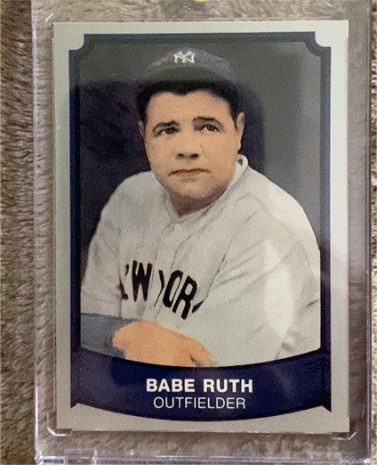 1989 Pacific Legends II #176 Babe Ruth — front