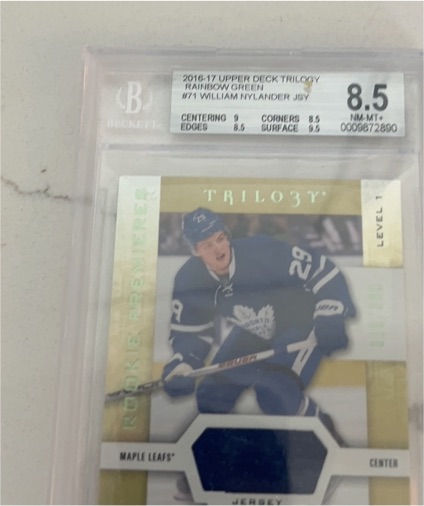 2016-17 Upper Deck Trilogy #71 William Nylander — front