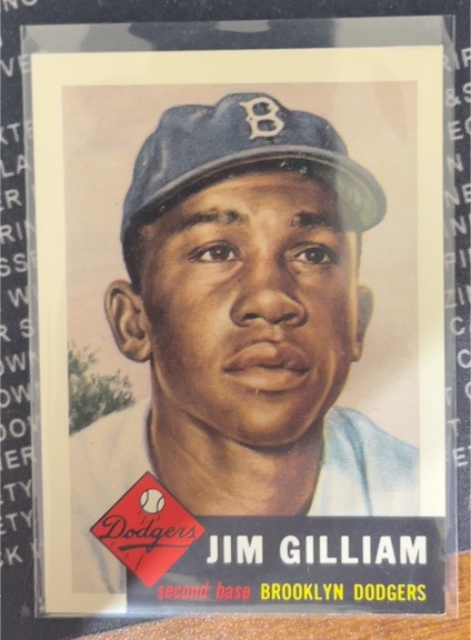 1991 Topps Archives 1953 #258 Jim Gilliam — front