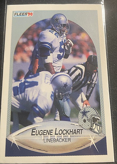 1990 Fleer #391 Eugene Lockhart — front