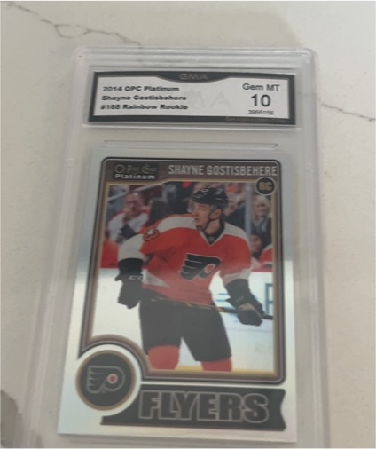 2014-15 O-Pee-Chee Platinum #168 Shayne Gostisbehere RC — front