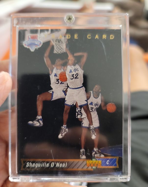 1992 Upper Deck #1B Shaquille O'Neal — front