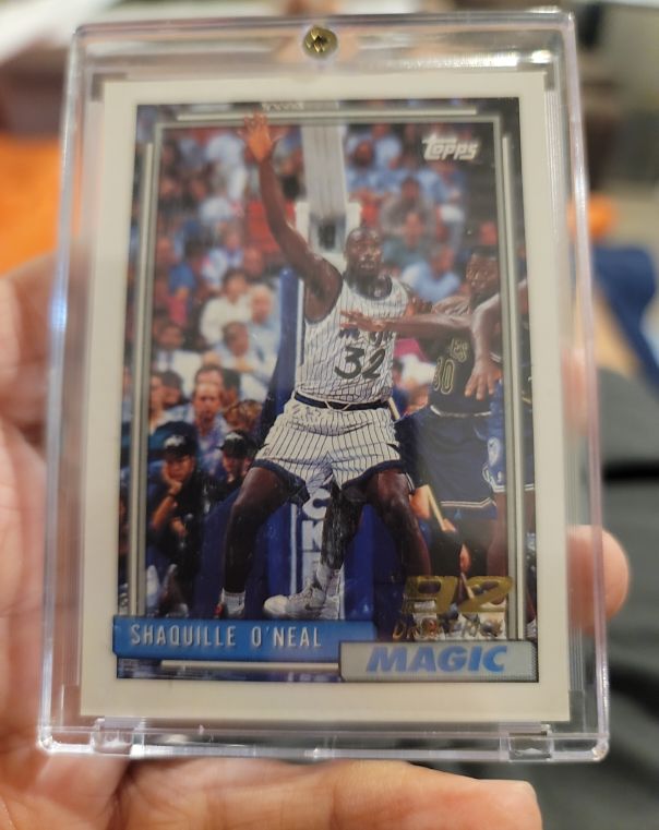 1992-93 Topps #362 Shaquille O'Neal — front