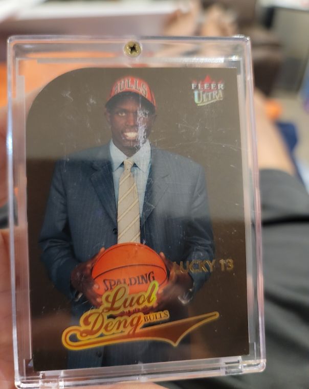 2004-05 Fleer Ultra #182 Luol Deng — front