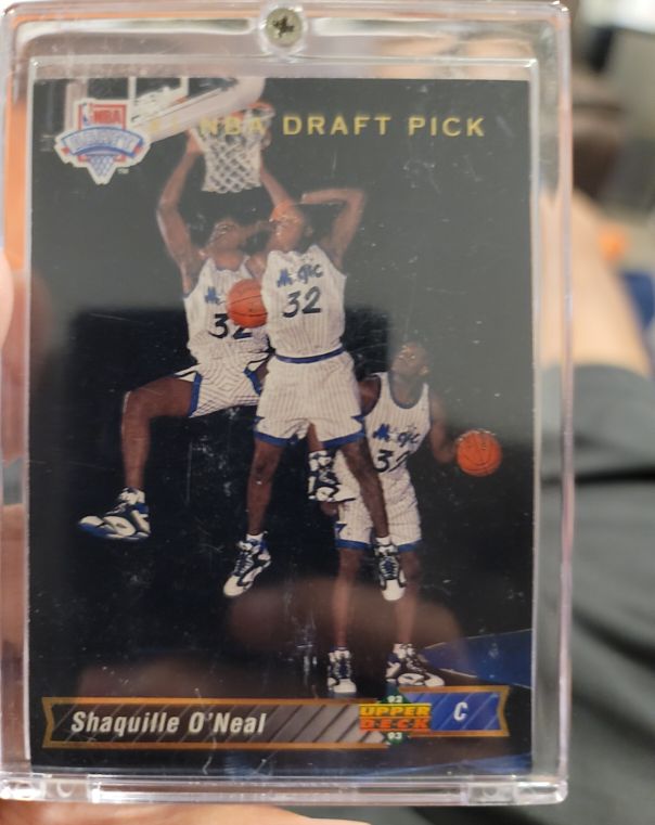 1992-93 Upper Deck #1B Shaquille O'Neal — front