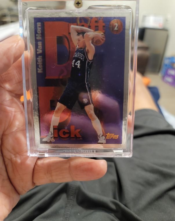 1997-98 Topps Draft Pick #DP2 Keith Van Horn — front