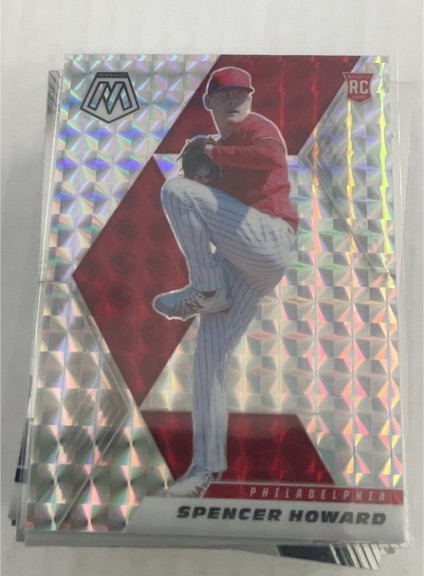 2021 Panini Mosaic #207 Spencer Howard — front
