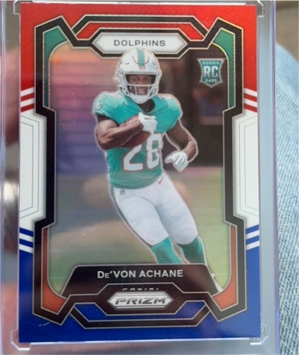 2023 Panini Prizm #365 De'Von Achane — front