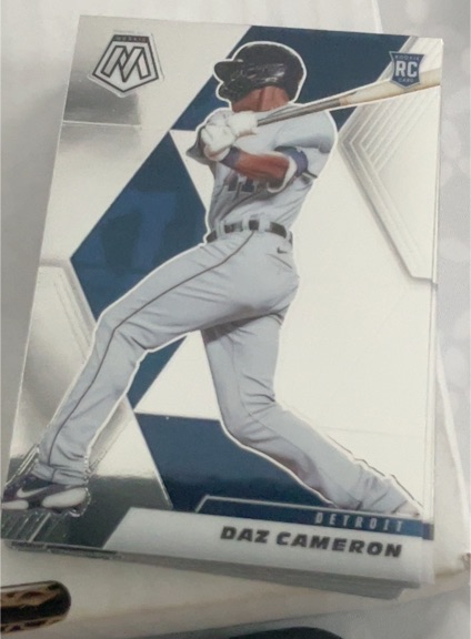 2021 Panini Mosaic #221 Daz Cameron — front