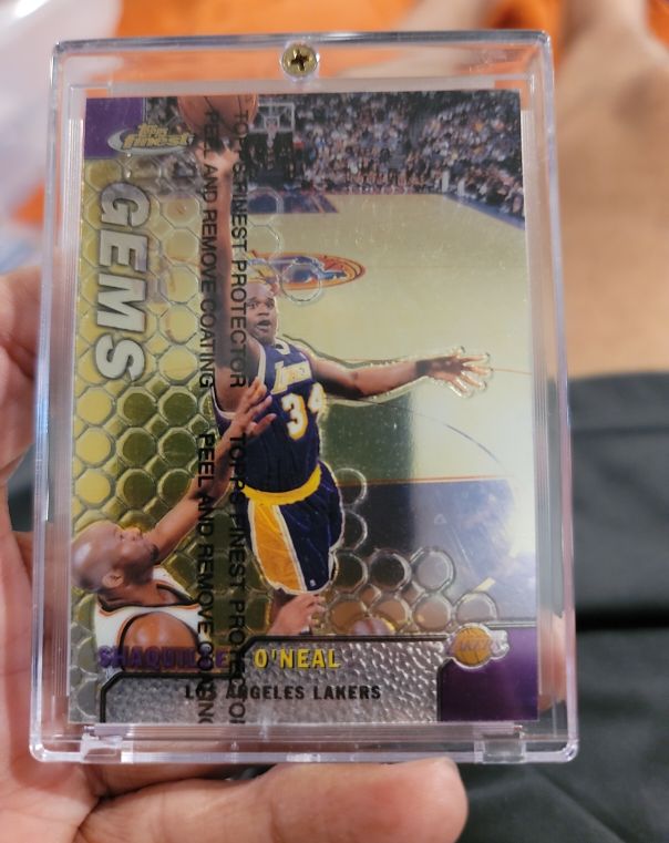 1999 Topps Finest Gems #106 Shaquille O'Neal — front