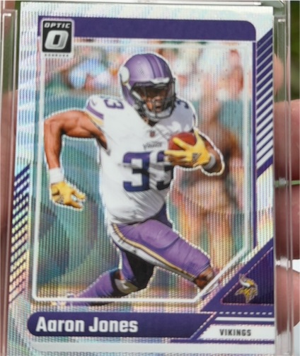 2024 Panini Donruss Optic #128 Aaron Jones — front