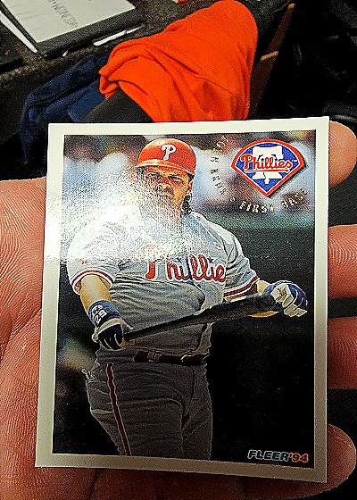 1994 Fleer #594 John Kruk — front