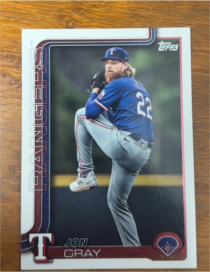 2025 Topps #62 Jon Gray — front