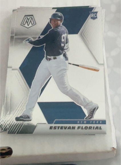2021 Panini Mosaic #247 Estevan Florial — front